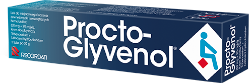 Procto-Glyvenol® maść – skutecznie środek do łagodzenia objawów choroby hemoroidalnej