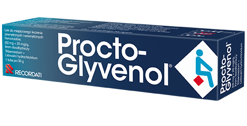 Procto-Glyvenol® maść – skutecznie środek do łagodzenia objawów choroby hemoroidalnej